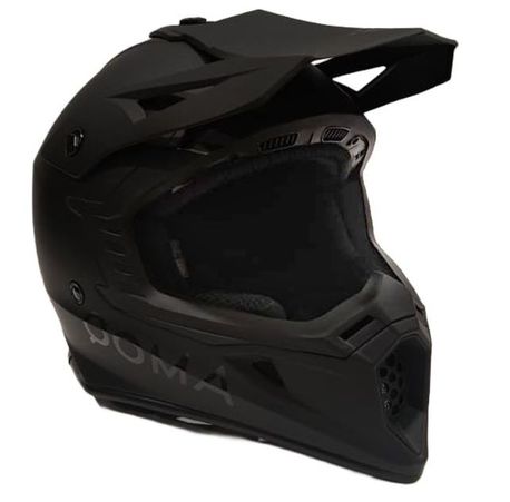 AMOQ Meteor V2 Crossikypärä Mattamusta